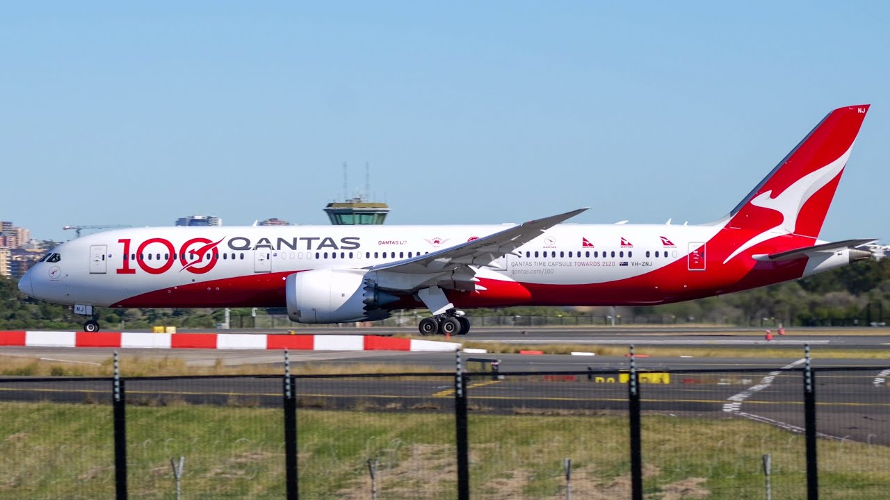 40 AMAZING 4K Morning TAKEOFFS and LANDINGS Plane Spotting at SYDNEY