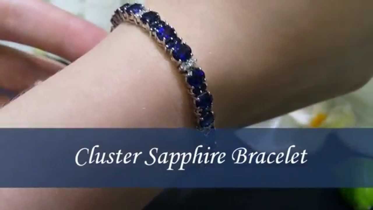 WB&Co. - Round Sapphire Bracelet