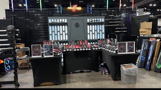 Vader’s Sabers booth tour Tampa Bay Comic Convention