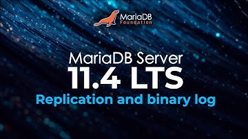 MariaDB 11 4 Replication and binary log