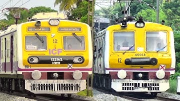 [ 3 in 1] Different Model Indian EMU Trains Skipping Railgate Dangerously | Eastern Railways