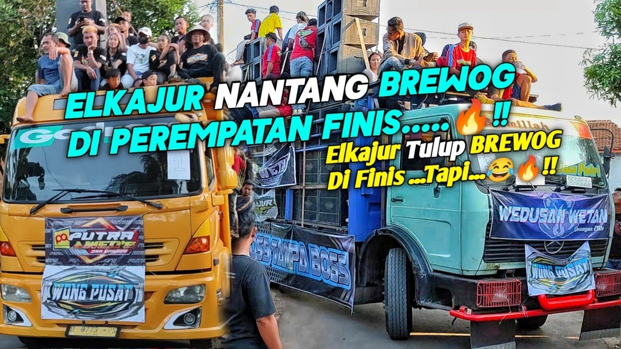 Elkajur Dibuly Sinar Music Di Finis,,Eh Malah Nantang BREWOG Di Perempatan Finis,,Tapi kok BREWOG..?