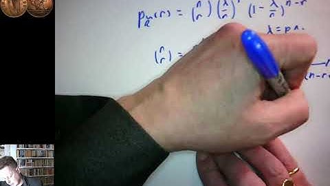 14: the Poisson distribution. COMS10014 probability and combinatorics.