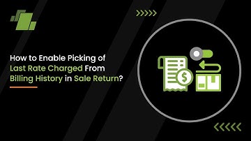 How to Enable Picking of Last Rate Charged From Billing History in Sale Return ?