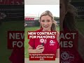 Chiefs head coach Andy Reid reacts to Patrick Mahomes' new contract