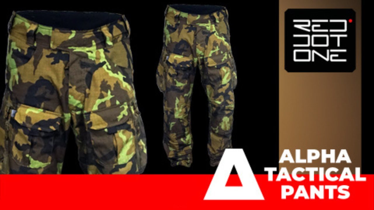 Tactical pants Alpha 2.0 Czech camo vz. 95 - Red Dot One