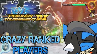 RANKED PLAYERS ARE SOMETHING ELSE - Pokken Tournament DX Lucario online ranked matches RANKED PLAYERS ARE SOMETHING ELSE - Pokken Tournament DX Lucario online ranked matches