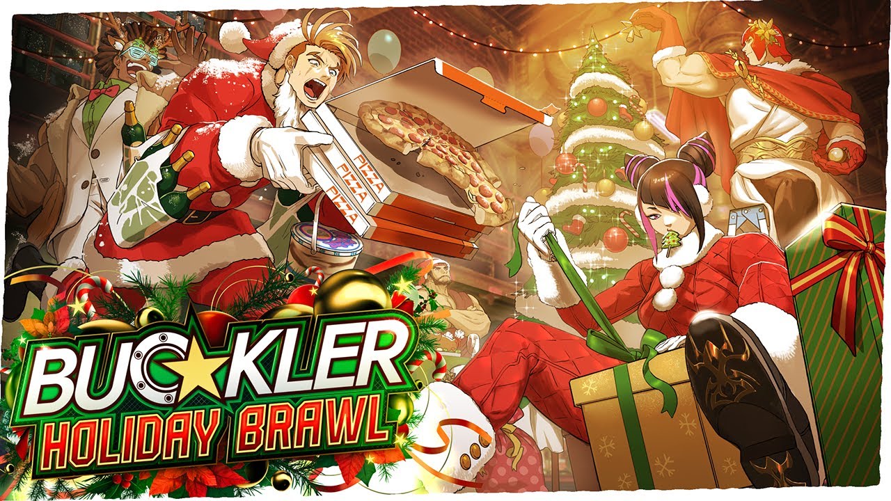 Street Fighter 6 - Buckler Holiday Brawl Fighting Pass - YouTube