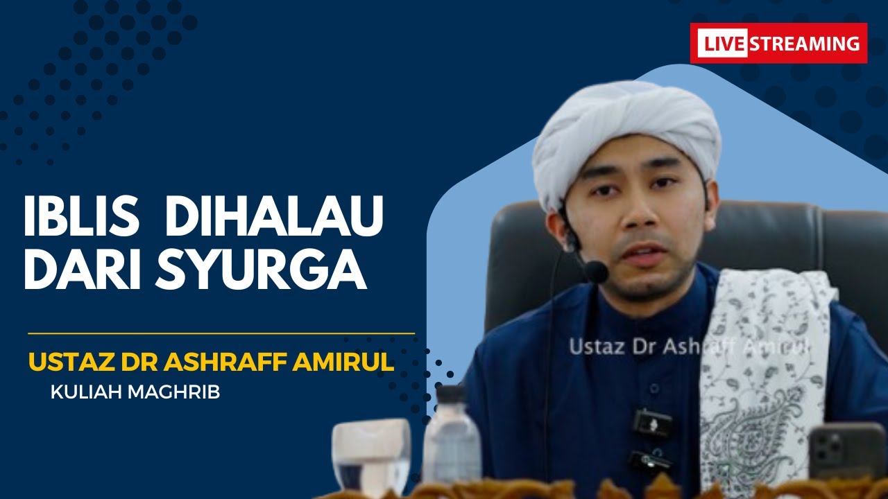 IBLIS DIHALAU DARI SYURGA