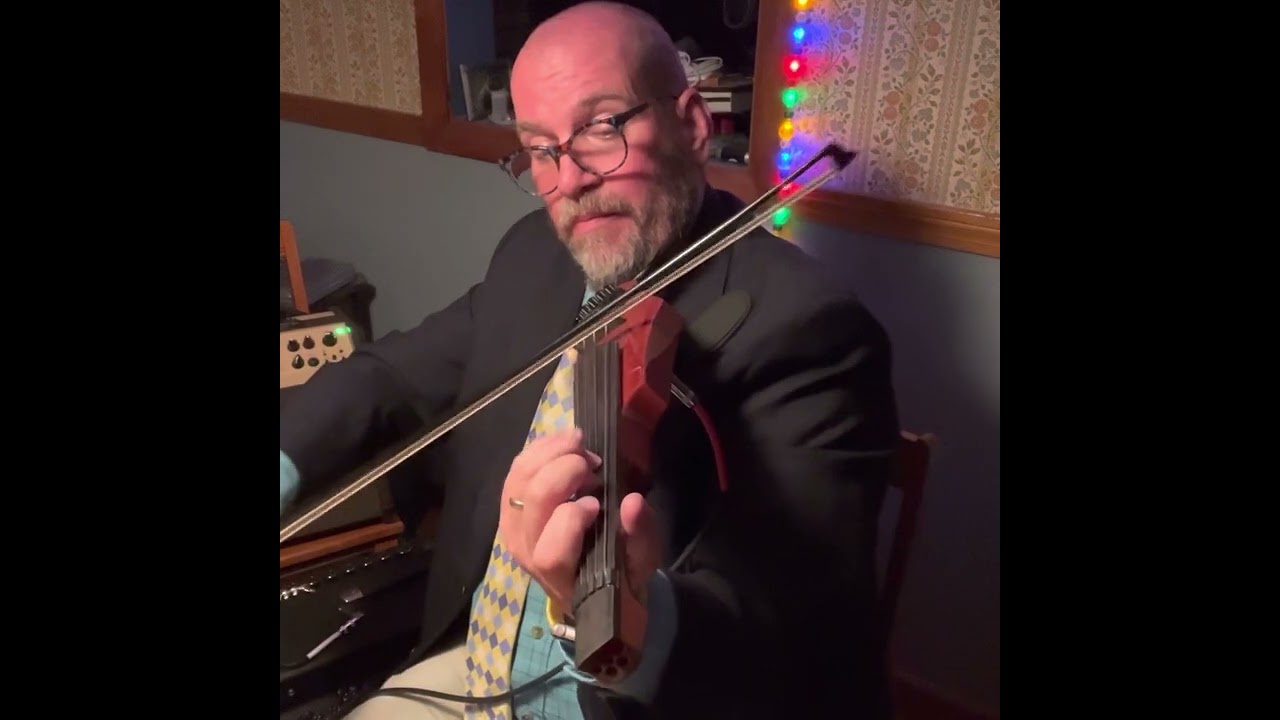 5-string electric violin looping on Paul McCartney’s “Let ‘Em In”.