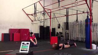 CrossFit Games Open Workout 12.1 - Katie Hogan Video Demo