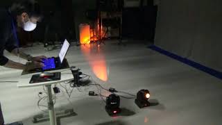 Musical Illuminating (Improvisation) : Physical live coding