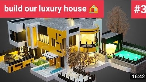 build our luxury house🏠 for || cubic sandbox chota ha lekin majedaar ha