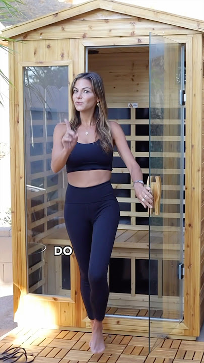 Do THIS before getting into the sauna! #doctor #sauna #healthandwellness #healthtips