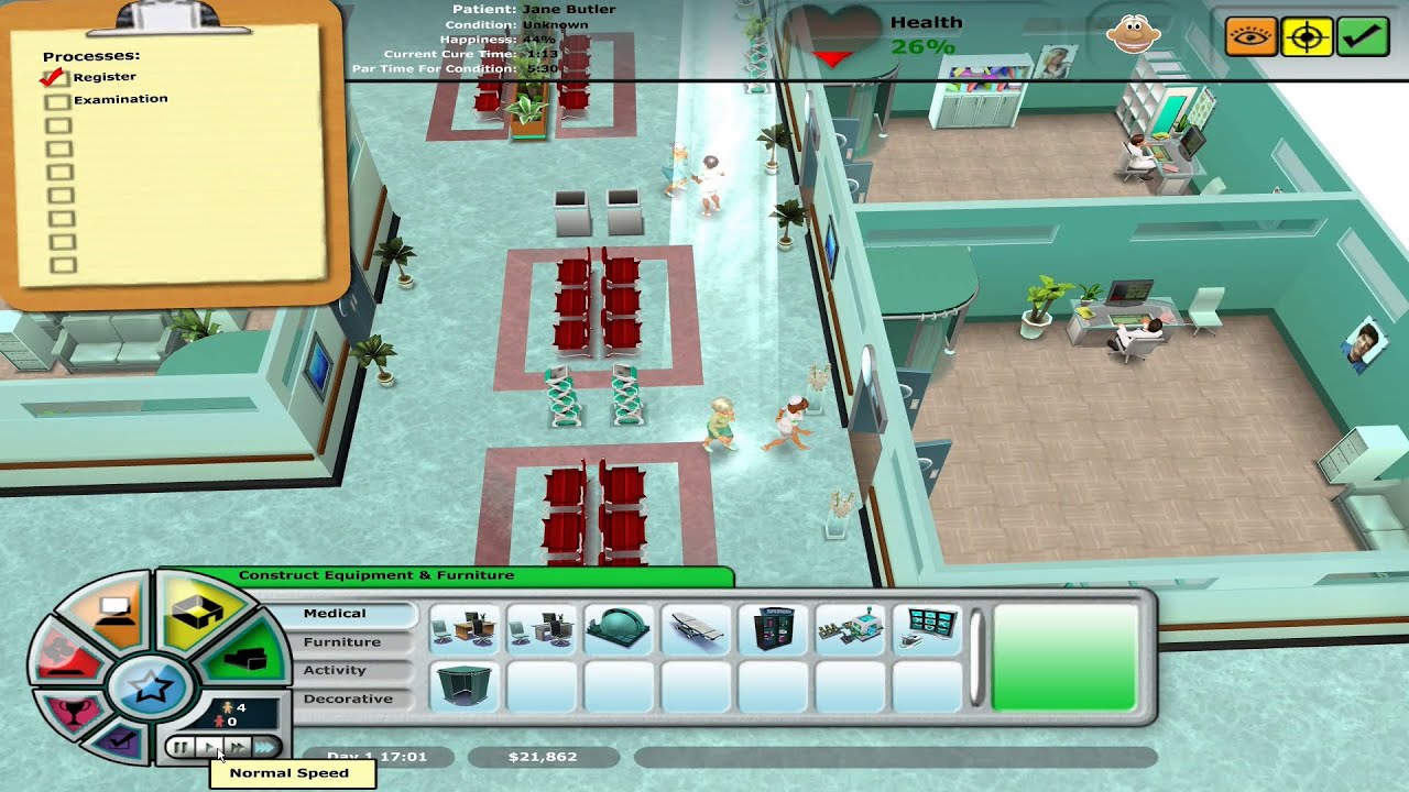 Hospital Tycoon Pc Gameplay Hd Youtube - 1m visits hospital tycoon roblox