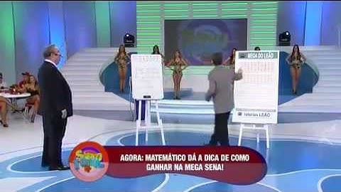 Link na descrição - Usando a Matemática para ganhar na Mega Sena - Pro Sabado Total