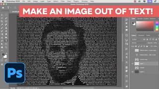 Make an Image Entirely Out of Text in Photoshop screenshot 5