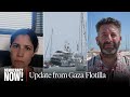 Global Sumud Flotilla Vows to Keep Sailing to Gaza; Israeli Drones Accused of Striking Two Boats