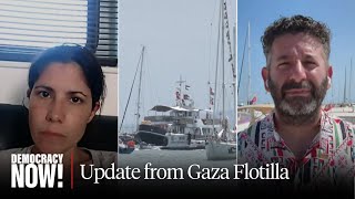 Global Sumud Flotilla Vows to Keep Sailing to Gaza; Israeli Drones Accused of Striking Two Boats