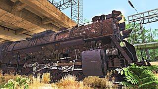We Found the Abandoned Polar Express Train!