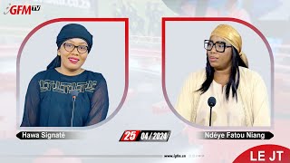 Direct - Le Jt de IGFM TV avec Ndèye Fatou Niang et Hawa Signaté (25 Avril 2024)