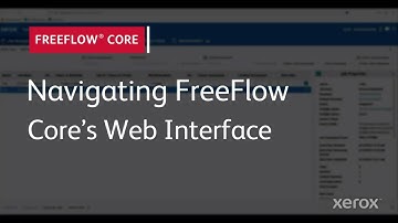 Navigating Xerox® FreeFlow Core