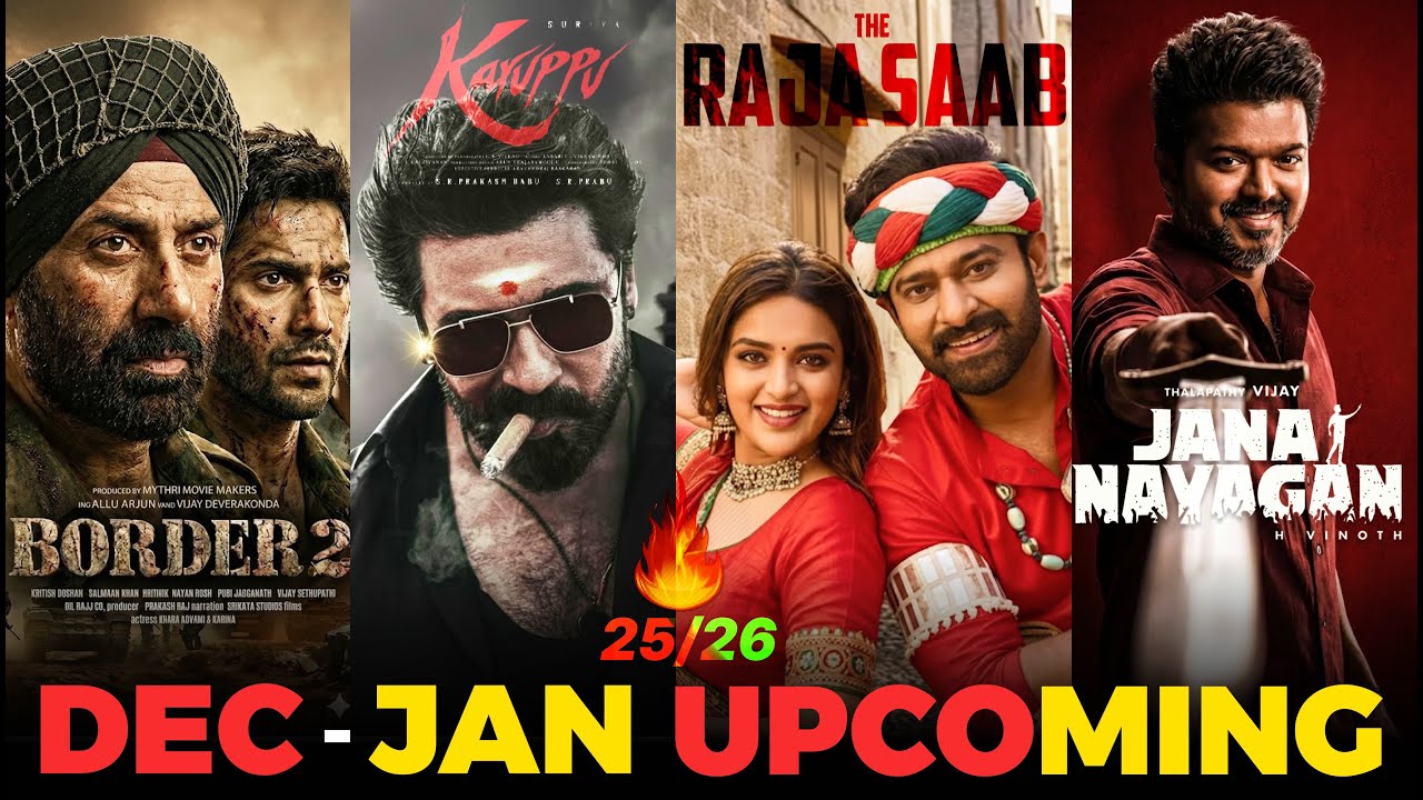 Top 10 Upcoming Movies In December to January 2026 | Upcoming Bollywood ...