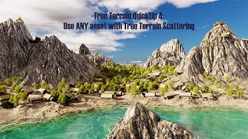 True Terrain Quicktip 4 - Use TT Scattering with ANY asset