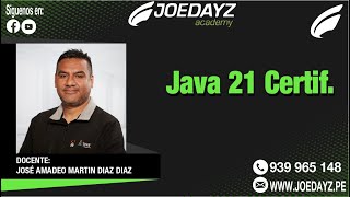 Java 21 Certification