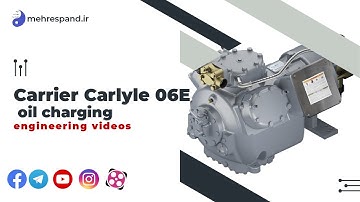Carrier Carlyle 06e oil charging