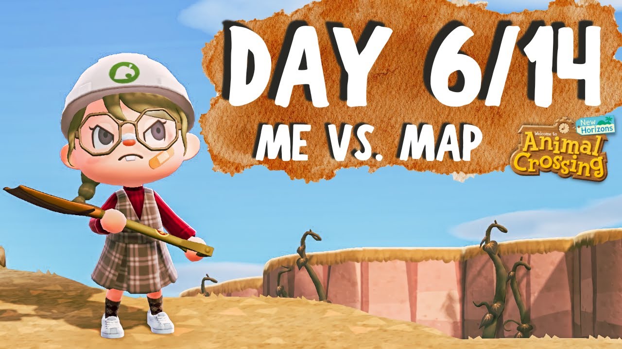 DAY 6: Some Map Progress! | 14-DAY-CHALLENGE | Animal Crossing: New