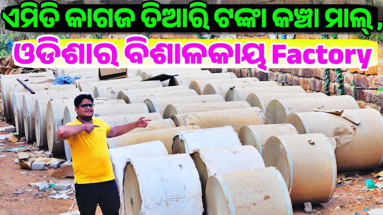 Odisha Biggest Paper Plate Raw Material Manufacturing Plant, paper plate machine 5 year Replacement