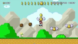 Super Mario Maker Levels: SMW Test Level