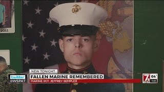 Funeral Held For Woodruff Marine Killed in Helicopter Crash