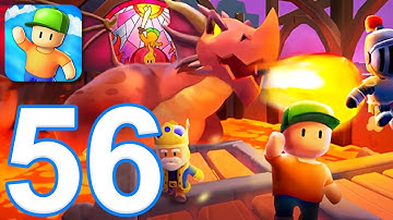 Stumble Guys - Gameplay Walkthrough Part 56 - Stumbles & Dragons (iOS, Android)