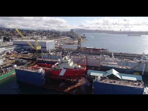 Drydock Vancouver Shipyards