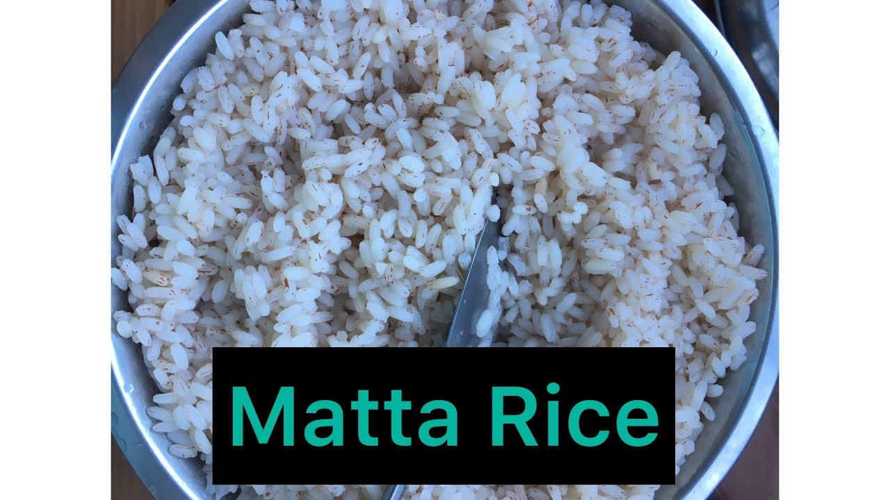 Kerala Matta RiceHow to make Kerala Matta Rice In Malayalam With English Subtitles YouTube