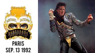 Michael Jackson - Dangerous Tour Live in Paris (September 13, 1992)
