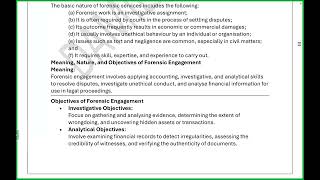 AAF Lecture Four Forensic Services