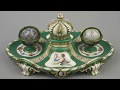 Collection Highlights Inkstand Ecritoire à Globes Manufacture De Sèvres Collection Highlights Inkstand Ecritoire à Globes Manufacture De Sèvres