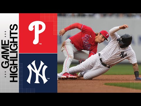 Phillies vs. Yankees Game Highlights (4/5/23) | MLB Highlights