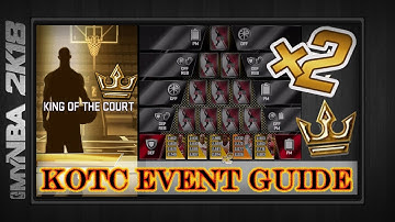 MyNBA2k18 | KING OF THE COURT EVENT GUIDE | KOTC Strategy & Gameplay | Win More Games |