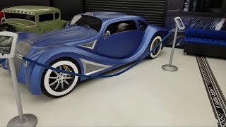 West Coast Customs Shop in Burbank, California(raw footage)