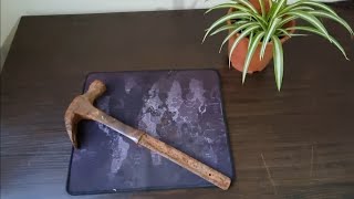 Very rusty hammer restoration !