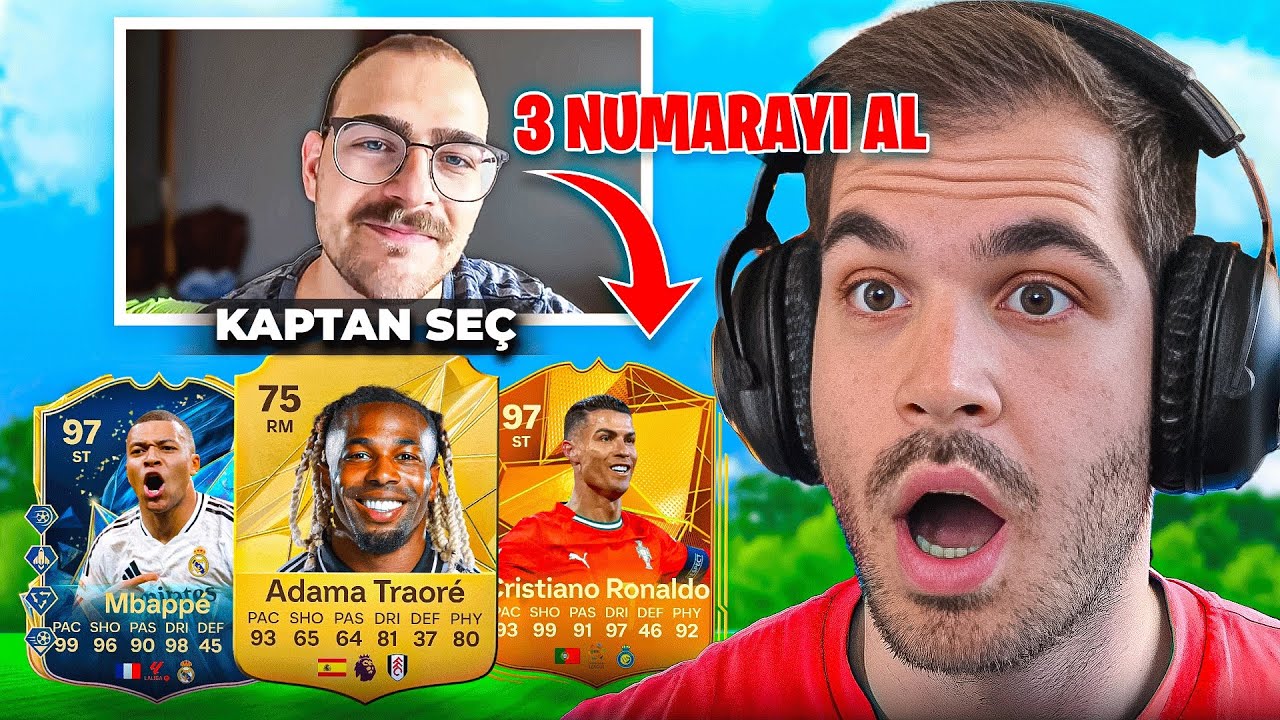 DRAFT AMA KADROYU SİZ BELİRLERSİNİZ!