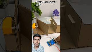 Automatic Electric Gate Using DC Motor 🔥 | Smart DIY Gate System #shorts #dcmotor #electric gate