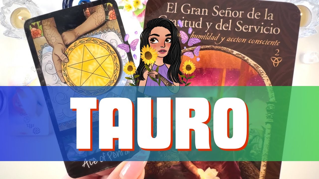 TAURO ♉️ LLEGA ALGO INIGUALABLE PARA TÍ! ORO Y MIEL ENTRA EN TU VIDA ...