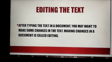 Computer Class-4 Ch-5 Editing Text in MS Word 2010 by Priyanka Shrotriya