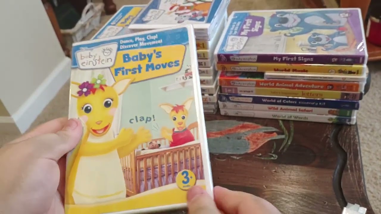 Baby's First Moves 2009 DVD Unboxing (Grandma's House Version