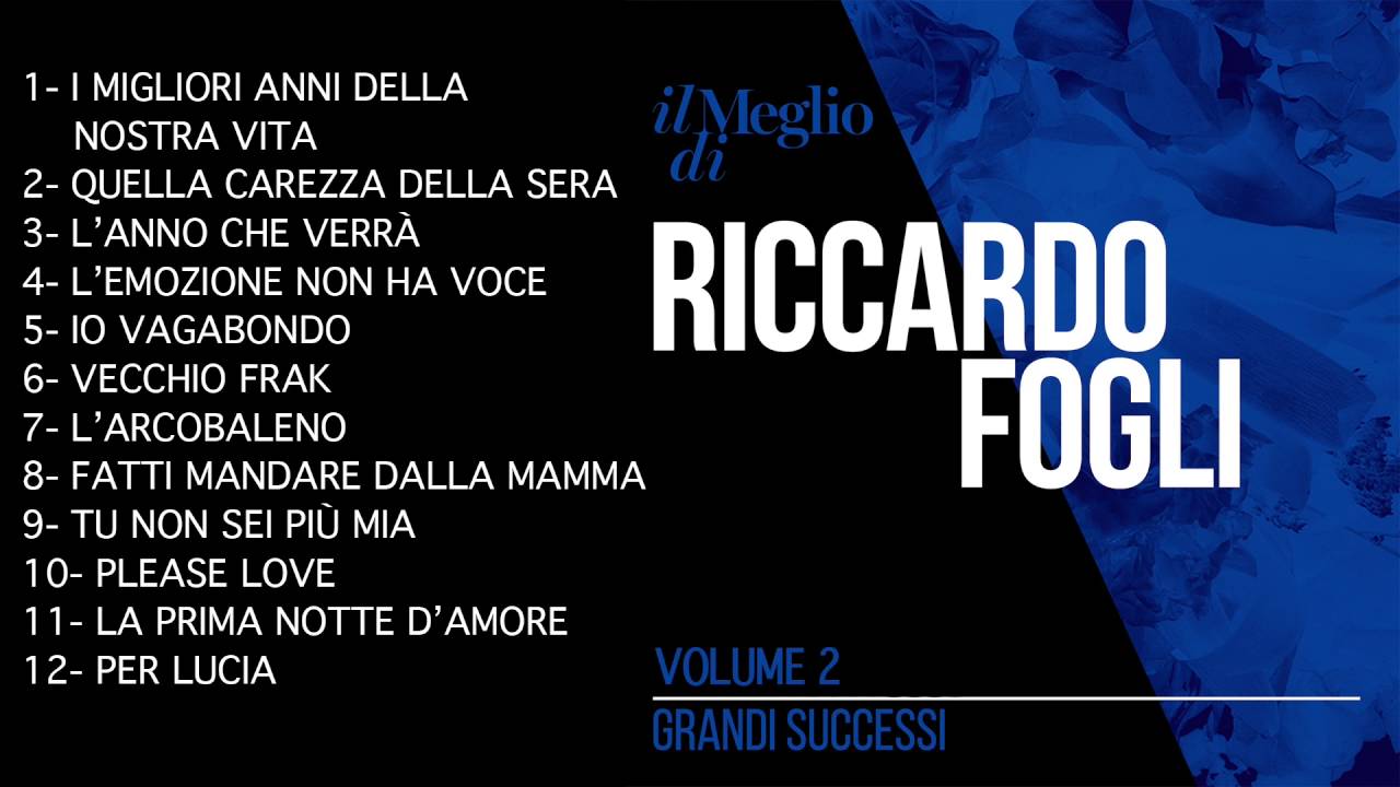 Riccardo Fogli - Il Meglio di [VOLUME 2]